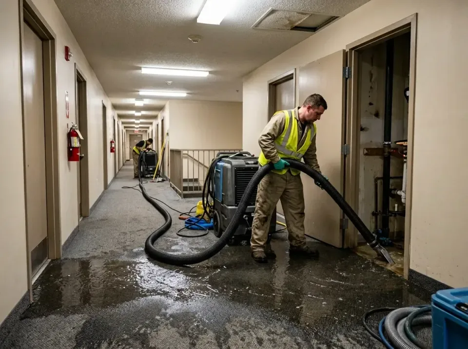 multi-unit-apartment-hallway-f-005 — frequently asked questions, Emergency Burst Pipe Water Extraction & Removal in North Ki…